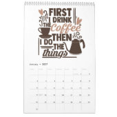 Zum Kaffee zugesetzt Kalender (Jan 2027)