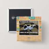 Zum katch das cheezburger button (Vorne & Hinten)