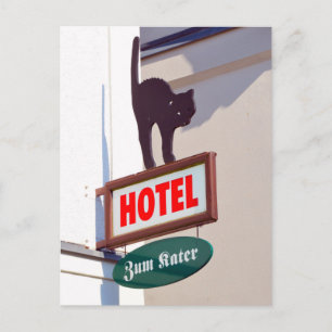 Zum Kater Hotel, Warnemunde, Deutschland Postkarte