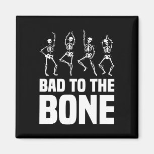 Zum Knochenkelett Funny Halloween Skelett Magnet
