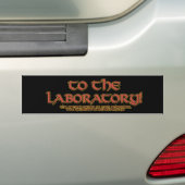 Zum Labor! Autoaufkleber (Auf Auto)