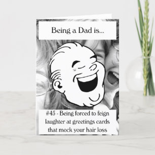 Zum Lachen gezwungen Karte