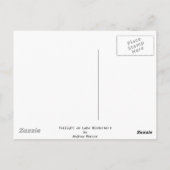 zum Lake Windermere Postkarte (Rückseite)