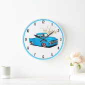 Zum Laufen gebaut Große Wanduhr (Zuhause)