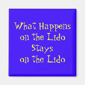 Zum Lido Magnet (Vorne)