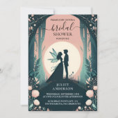 Zum magischen Traum Mystische Sterne Brautparty Einladung (Vorderseite)