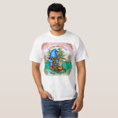 Zum Mähen geborener Gnom T-Shirt (Vorne ganz)