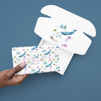 Zum Meer gehen wir Gewehrpapier Seidenpapier