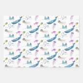 Zum Meer gehen wir Papierblätter umhüllen Geschenkpapier Set (Vorderseite 2)