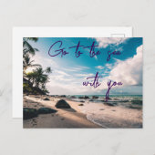 Zum Meer Postkarte (Vorne/Hinten)