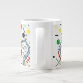 Zum Meer und zur Sonne - Kandinsky Jumbo-Tasse (Rückseite)