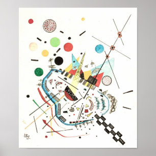 Zum Meer und zur Sonne von Wassily Kandinsky Poster
