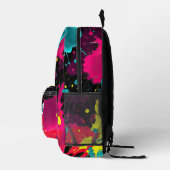 Zum menschlichen Hintergrund - Anstrich Bedruckter Rucksack (Rechts)