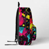 Zum menschlichen Hintergrund - Anstrich Bedruckter Rucksack (Links)