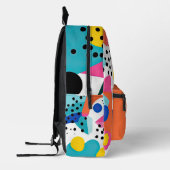 Zum menschlichen Hintergrund hinter mir - Pop Bedruckter Rucksack (Links)