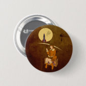 Zum Mond Button (Vorne & Hinten)