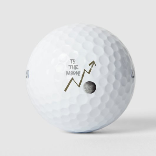 Zum Mond Golfball (Vorderseite)