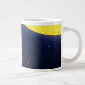Zum Mond Jumbo-Tasse (Rechts)