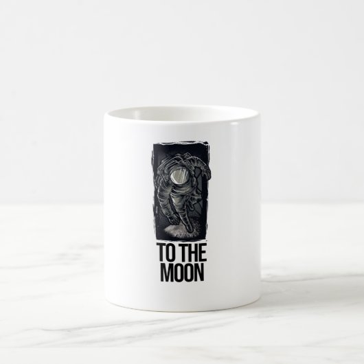 Zum Mond Kaffeetasse (Mittel)