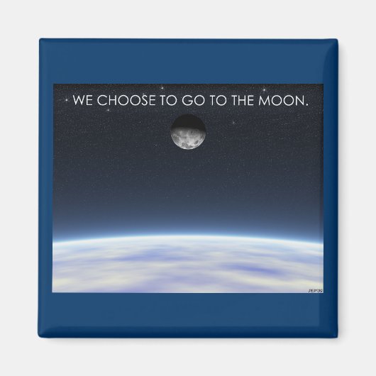 Zum Mond Magnet (Vorne)