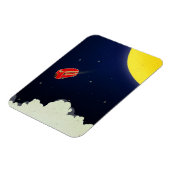 Zum Mond Magnet (Linke Seite)