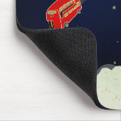 Zum Mond Mousepad (Ecke)