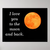 zum Mond - Poster (Vorne)