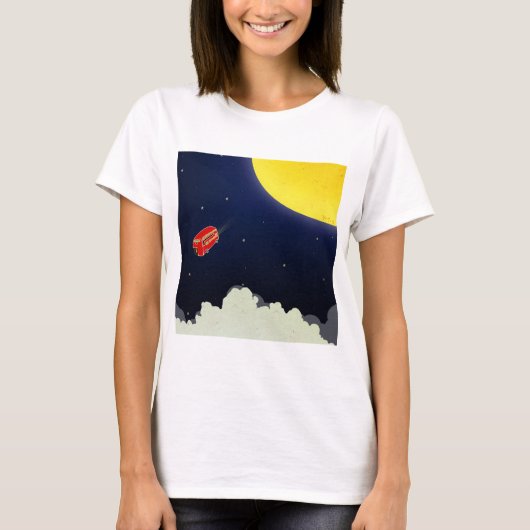 Zum Mond T-Shirt (Vorderseite)