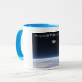 Zum Mond Tasse (Vorderseite Links)