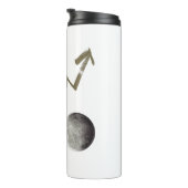 Zum Mond Thermosbecher (Nach rechts gedreht)