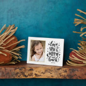 Zum Mond und zum hinteren EDITABLE FARBEN Foto Rah Fotoplatte (Seite)