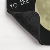 Zum Mond und zurück Mousepad (Ecke)