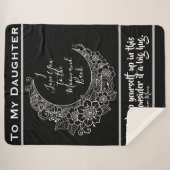 Zum Mond und zurück Sherpadecke (Vorderseite (Horizontal))