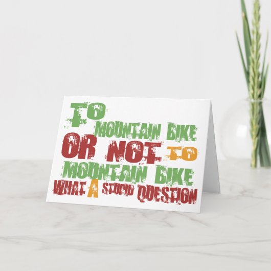 Zum Mountainbike Karte (Vorderseite)