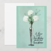 Zum Muttertag Grußkarte Feiertagskarte (Vorne/Hinten)