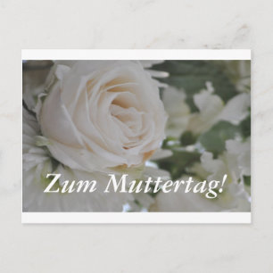 Zum Muttertag Postkarte