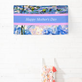 Zum Muttertag, Wasserlilililie Hintergrund, Banner (InSitu)