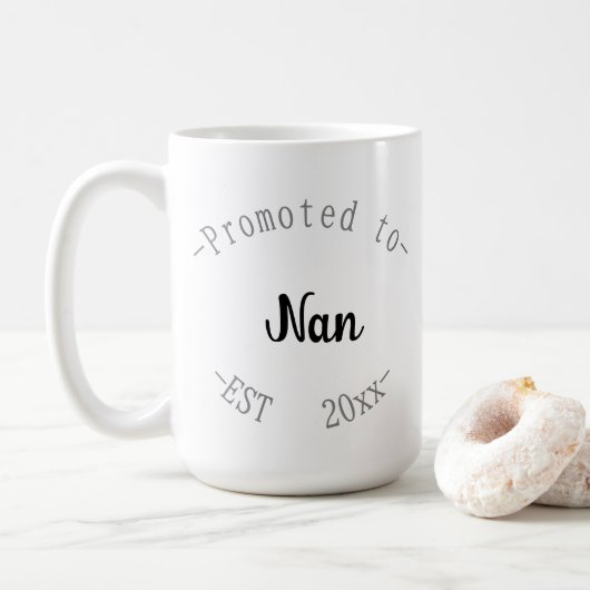 Zum Nan befördert Kaffeetasse (Mit Donut)