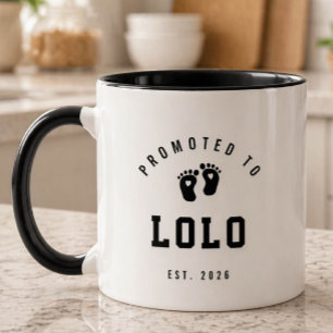 Zum neuen Opa Lolo befördert Tasse