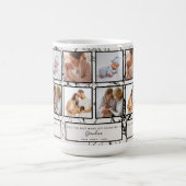 Zum Oma Foto Collage Zitat befördert Kaffeetasse (Mittel)