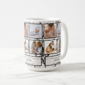 Zum Oma Foto Collage Zitat befördert Kaffeetasse (VorderseiteRechts)