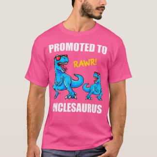 Zum Onkel 2021 Dinosaurier zum ersten Mal Onkel m T-Shirt