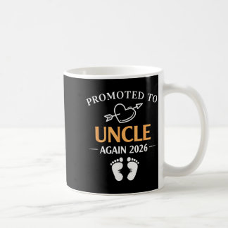 Zum Onkel Befördert Est 2026 Herz Pfeil Kaffeetasse