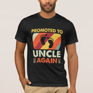Zum Onkel befördert - Geschenk zum Vatertag T-Shirt