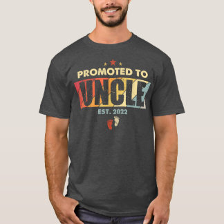 Zum Onkel Est 2022 befördert Männer Vintag zum ers T-Shirt