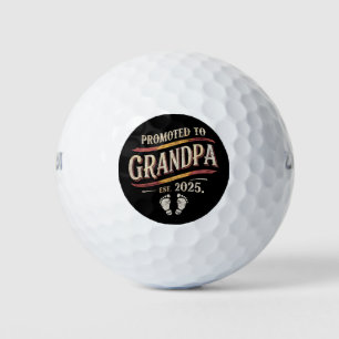 Zum Opa befördert 2025 Opa ist 2025  Golfball
