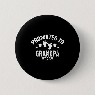 Zum Opa befördert 2026 Opa Est 2026 Neues Baby Button