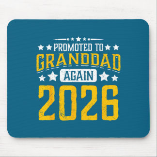 Zum Opa befördert 2026 stolzer Opa 26 Ankündigung Mousepad