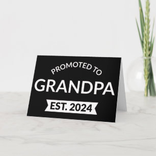 Zum Opa befördert ca. 2024 II Karte