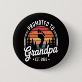Zum Opa befördert ca. 2026 Button (Vorderseite)